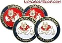 (4) Fresno State Bulldogs Golf Ball Markers