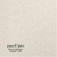 10 7 00 Detroit Michigan by Pearl Jam