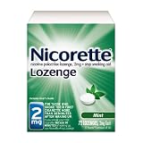 Nicorette Lozenge Mint, 2 mg, 72-Count ~ Commit