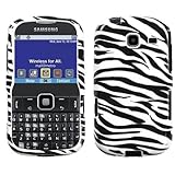 Black/ White Zebra Hard Protector Case Cover For Samsung Freeform III R380