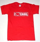 My Name Is Earl - I Love Earl T-Shirt - Red, Black