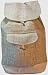 Hemp backpack in natural color