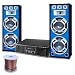 Produkt-Bild: DJ PA Set "Bassini" 1800W Komplettset 1x AMP600 Verst&auml;er + 2x PA Stand-Lautsprecher