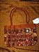 Womens Sari Handbag Choclate Brown Bollywood Purse