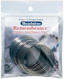 Remembrance Memory Wire Bracelet Coil .25 Oz/Pkg-.62Mm Ga. Stainless Steel/Apprx 18 Loops