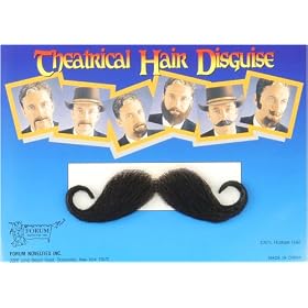 Adult's Handle Bar Costume Moustache