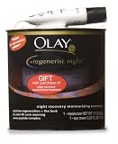Olay Regenerist Night Cream with Free Regenerist Touch Of Concealer Sample (7 ml), 1.7  Ounce