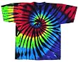 Sundog Stained Glass Swirl Tie-Dye Short Sleeve T-Shirt