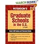 Graduate Schools in the U.S. 2008 (Peterson's Graduate Schools in the Us)