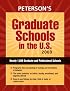 Graduate Schools in the U.S. 2008 (Peterson's Graduate Schools in the Us)