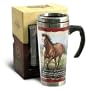 American Expedition Wildlife Steel Travel Mug (American Mustang)