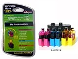 PrintPayLess &Acirc;&reg; Brand Anti-UV Auto Ink Refill Kit for Lexmark 83 Tricolor (Cyan, Yellow, and Magenta color) Ink Cartridges and Lexmark Printers: All-In-One: X5150, X6150, X6170. Jetprinter: Z55, Z55e, Z55se, Z65, Z65n, Z65p - 6 Refills