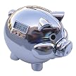 Learning Journey Chrome Pig E Bank with LCD Display