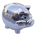 Learning Journey Chrome Pig E Bank with LCD Display