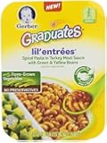 Gerber Graduates Lil Entreees Spiral Pasta with Turkey Meat Sauce, 6.67 oz., 8 Count