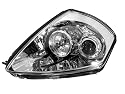 00-05 MITSUBISHI ECLIPSE HEADLIGHTS - EURO CHROME STYLE, W/ PROJECTOR (DEPO-US) PAIR 01 02 03 04
