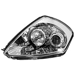 00-05 MITSUBISHI ECLIPSE HEADLIGHTS - EURO CHROME STYLE, W PROJECTOR (DEPO-US) PAIR 01 02... by