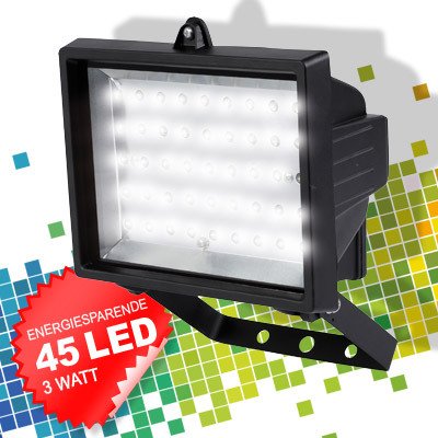 LED Flutlichtlampe, LED Außenleuchte