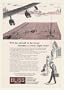 1954 Future Airfield Resemble Carrier Flight Deck Bliss Catapults Print Ad (4...