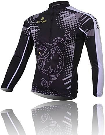 (Express Shipping)(set size:M) (recommend one size larger) Long permance Cycling breathable For Sleeve Men windbreaker new vest Jersey perspiration Jerseys
