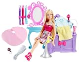 Mattel V4411 Barbie Glam Haar Styling Salon 51plvE7W cL. SL160 Mattel V4411 Barbie Glam Haar Styling Salon