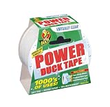 Power Duck Tape Virtually Clear 50 mm x 20 m