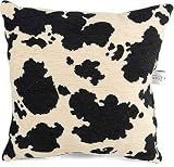 Go West Cow Tapestry Pillow by Glenna Jean