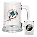 Miami Dolphins Beer Mug And Shot Glass Boilermaker Set