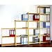 Holzregal Kiefer, massiv, verschiedene Gr��en - 127x68x34cm