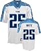LenDale White Tennessee Titans White NFL Replica Jersey