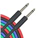 Musician's Gear Braided Instrument Cable 1/4" Black 10 Foot