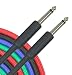 Instrument Cables - Musicians Gear Braided Instrument Cable 1/4", Black 10 Foot