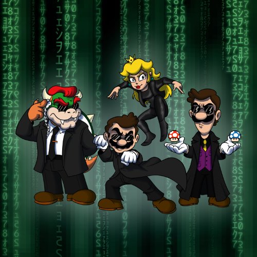 “Plumbtrix Group” Funny Video Game & Computer Science Fiction Movie Parody – Vinyl Sticker