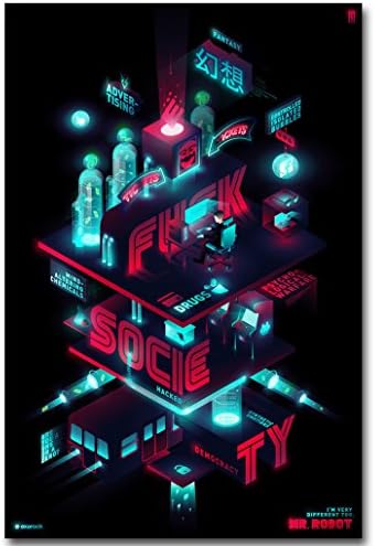 Halloween Daily 1294 Mr Robot Season 2 TV Series 24x36" Print Art Silk Wall Poster