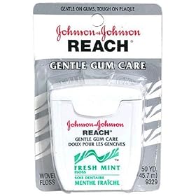Reach Gentle Gum Care, Mint Woven Floss, Fluoride 50 yards