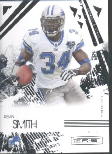 2009 Donruss Rookies & Stars Football Card # 34 Kevin Smith Detroit Lions Mint Condition- Shipped In Protective Screwdown Display Case!