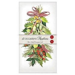 Hanging Mistletoe Casual Napkin Bundle