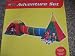 Jungle Advennture Play Set Indian Tee Pee, Tunnel and Dome Tent