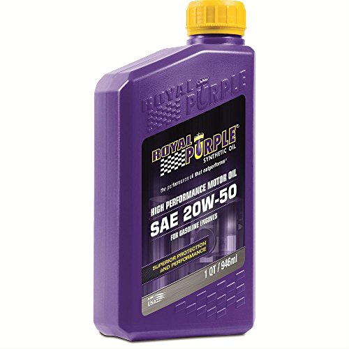 spec Royal Purple 06250-6PK API-Licensed SAE 20W-50 High Performance Synthetic Motor Oil - 1 qt. (Case of 6)