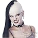 Goth Costume Wig and Bald Cap