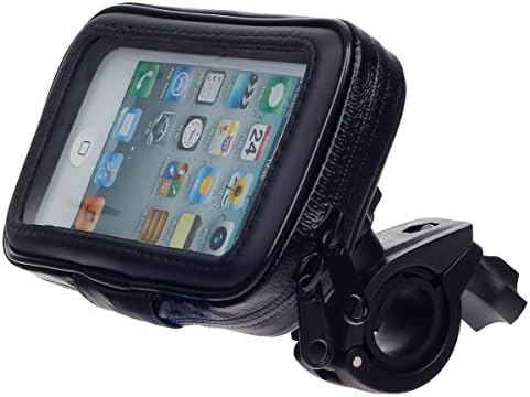Latecat M05 Motorcycle Bicycle Water Resistant Holder / Stand for GPS / Iphone 5 - Black