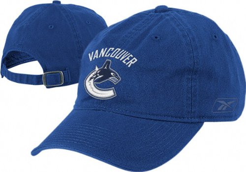Vancouver Canucks BL Slouch Adjustable Strapback Hat
