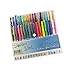 36 Gel Pen For Adult Coloring Books: Pens Set With Rubber Comfort Grip and 50% More Ink Than Other Sets: Glitter, Neon & Pastel Pens, Great For Coloring