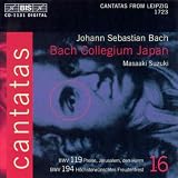 Bach: Cantatas, Vol 16 (BWV 194, 119) /Bach Collegium Japan · Suzuki