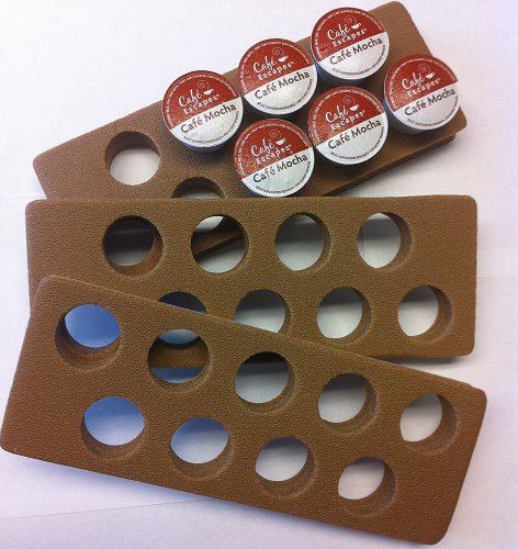 Coffee Pod Pad - K-cup® Storage System for 27 Pods (Tan)