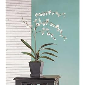 EVERBLOOMING WHITE ORCHIDS FLORAL CENTERPIECE DECOR