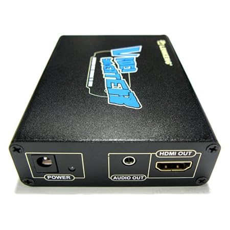 PSPの画面をHDMIに出力できるアップスケーラー PSP-2000/3000/GO対応 HDMI UpScaler LKV8000