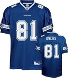 Terrell Owens Dallas Cowboys Authentic Navy NFL Jersey