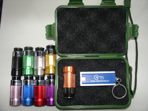 4pcs/pack Mini Car Cigarette Rechargeable lighter led Flashlight, Plastic Gift case with free led keychain, 9 color available (pink)