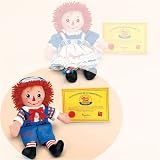 Raggedy Andy Certificate doll in box by Russ Berrie